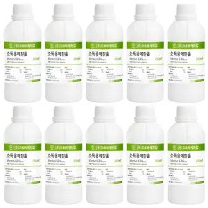 크로바 소독용에탄올 83% 소독용알콜 의약외품 250ml 10개