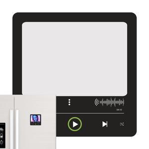 음악 냉장고 자석 USB 아크릴 발렌타인 웨딩 여행 할로윈 홈 장식 액세서리