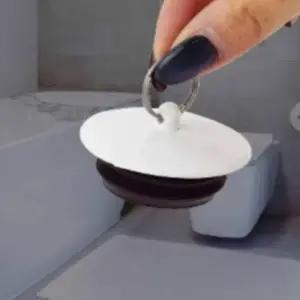 ( )욕조용 마개 화이트 배수구덮개 욕실마개 욕조배수구마개 물마개