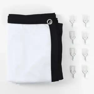 빔프로젝터 스크린 이동식 캠핑스크린 휴대용 사무실 가정용 캠핑용 포터블 야외 홈씨네마 붙이는 강의실