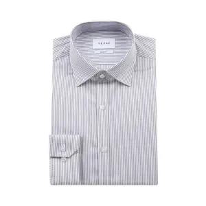 [갤러리아] 예작26년S/S(슬림핏)구김이적은 링클프리 스트라이프 남자 긴팔셔츠 YJFSUS558GY