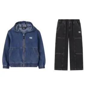 [갤러리아] (NBA키즈)NBA 데님 후드 자켓 와이드팬츠(K261DJ120D/P120P/19)
