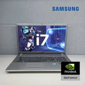 삼성 NT550P7C i7 지포스 GT 650M 게이밍 17인치 중고노트북