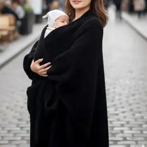 나와니스 올인원 코트형 겨울용 아기띠 워머