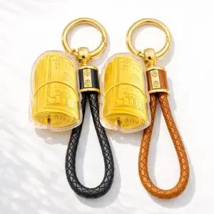 베라토 24K 순금 돈다발 달러 키링