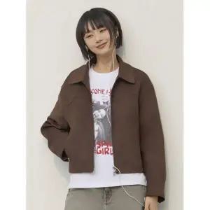 탑텐 여성 비건 스웨이드 자켓재킷 _MSG1KG2005 377135