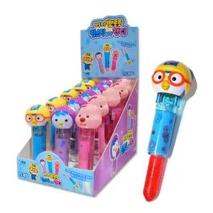 뽀로로 립스틱 캔디 5g 캐릭터 사탕 유아 어린이 간식 (3종 5개씩) 총15개