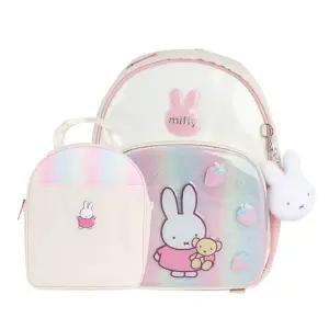 [토박스](타임스퀘어점패션관)윙하우스 미피 레인보우 책가방 세트 아이보리 WHKCGNTBFB11