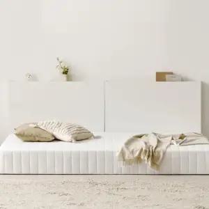 상일리베가구 데이픽 침대 사이드 선반 높은 틈새 수납장 1000