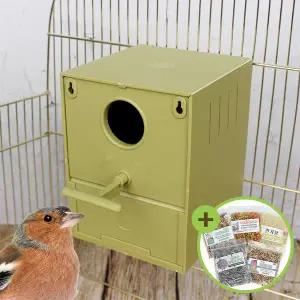 [하프클럽/올펫몰]2GR 둥근입구 둥지박스 플라스틱 알통 앵무새 Art83