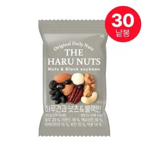 하루견과 넛츠&블랙빈 20g, 30입, 1개