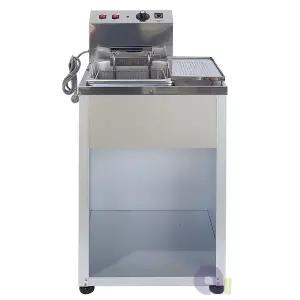 전기튀김기/스탠드형/MR-701/알코트1구/업소용튀김기/치킨튀김기/호프집튀김기/전기튀김기계/국내생산