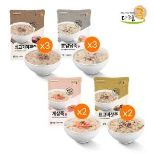다림죽 몸에좋고 맛있는 영양죽세트(4종/10팩)