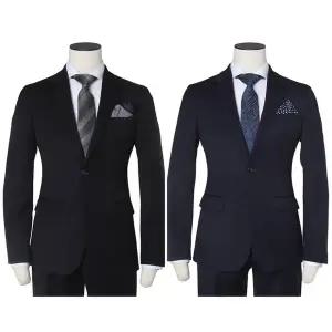 [킨록바이킨록앤더슨](신세계 사우스시티)신상 솔리드 슬림 스판 투버튼 정장