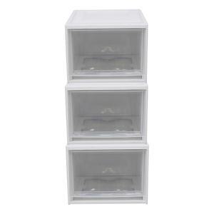 아이리스 서랍형 수납함 52L 3개