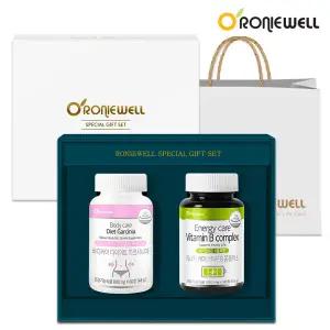 [로니웰] 활력건강 다이어트 선물세트 (가르시니아 60정+비타민B 90정)