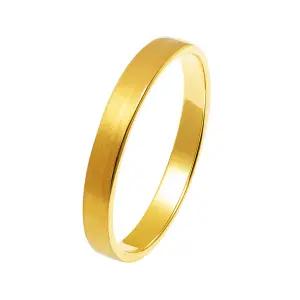 [한국금다이아몬드] 여자 순금 무광 평 반지 24K 1.875g 애끼 검지