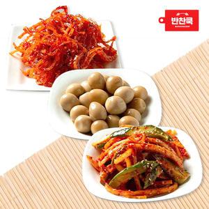 반찬쿡 인기반찬세트 모음전 오이도라지무침+메추리알장조림+고추장진미채