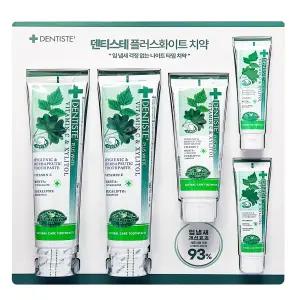 덴티스테 플러스 화이트 치약(160g*2+60g+20g*2)