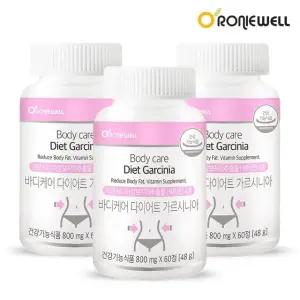 [로니웰] 바디케어 다이어트 가르시니아 60정 x 3개 (총 3개월분)