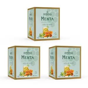 [소비기한 임박] 도밍고 꿀페퍼민트, 10T, 3개