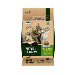 동원 뉴트리플랜 캣 전연령 플러스 5kg 대용량 고양이사료