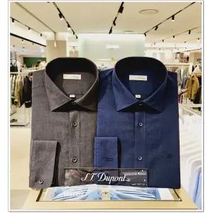 [듀퐁](신세계 사우스시티)24SS 딥한 컬러감의 마혼방 소재 슬림핏 긴소매 셔츠 2종 택1  SE4SM21LS368S...