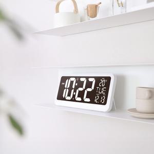 [무아스] 빅미러 LED 타이머 시계 뽀모도로 공부 수험생 타바타 온습도계