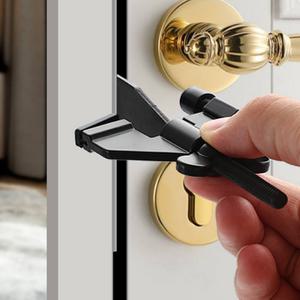 휴대용 도어락 호텔 해외 여행용 문 잠금 장치 방문 이중 보조 안전 안심 방범 용품 침입 방지 김숙 범죄 예방 도어록