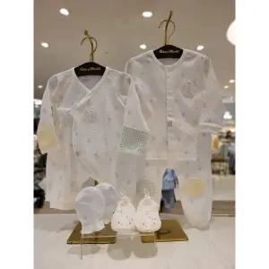 [쇼콜라](강남점)포미배냇가운내의양말손싸개4종세트 (TNNXNG022S SET)