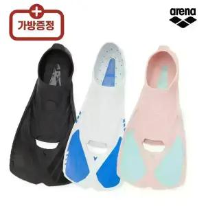 아레나 A3AC1AF03 아동 어린이 성인 오리발 숏핀 수영훈련 메쉬가방포함