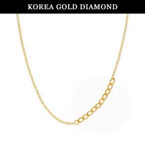 [한국금다이아몬드] 순금 목걸이 24k 금 여자 일반 체인 3.75g