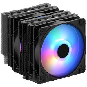 :3RSYS Socoool RC1400 Quiet 쌍철봉 듀얼타워 공랭 CPU 쿨러 (블랙)