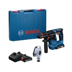 보쉬 GBH18V-18X 충전 해머드릴 2.0Ah 2B세트 One Chuck+GDE24 함마