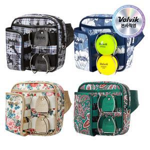[본사직영] 볼빅 VBDB 파크골프 가방 힙색 벨트 파우치 아이보리 1개
