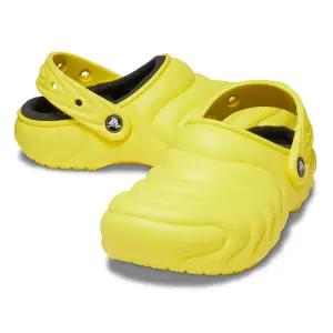 [크록스](하남점)[남여공용] 클래식 라인드 오버퍼프 클로그 210059-77J 크록스 샌들 슬리퍼 지비츠 데...