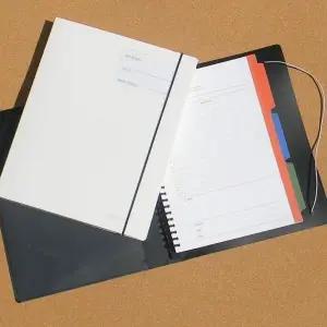 [하프클럽/]바인더노트 문구반점 루즈리프화일-B5 26공 1권