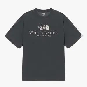 [노스페이스] [노스페이스 공식] NT7UR26L 화이트라벨 시그니처 반팔 라운드티_CHARCOAL GREY