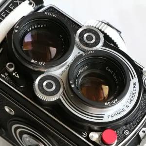 M1 롤라이플렉스 토이 레트로 카메라 클래식 TLR 복고풍 디지털 카메라