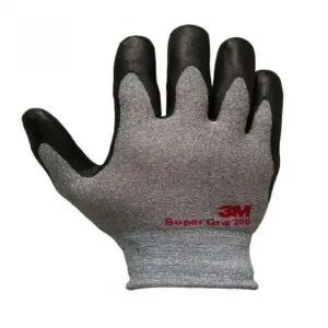 3M 안전장갑 NBR폼 코팅 회색 L 10조입 (WFK64WE)