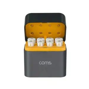 컴스 HA110 리튬이온 충전기  AA  AAA 충전지 포함