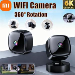 Xiaomi 6K HD Wifi 카메라 미니 무선 보안 보호 원격 모니터 캠코더 비디오 감시 홈