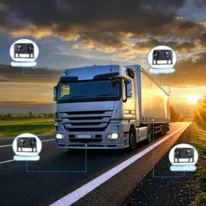 4채널 후방카메라 블랙박스 와이드 풀세트 모니터 x4 차량용 미러 전방 와이파이 자동차