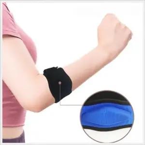 팔꿈치 팔 팔뚝 엘보 보호대 스트랩 암슬리브 아대 블랙 (WFKAEYR)