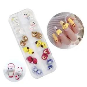 네일아트 귀요미파츠 곰돌이파츠 프리티파츠 귀여 (WFKAN7R)