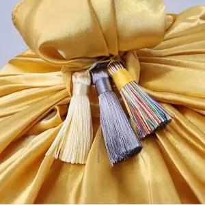 보자기 수술 선물포장 포장 예단 전통장식 고급 태슬 미니