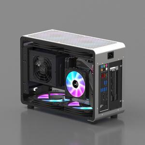 SFF케이스 G1 소형 ni ITX 긁힘 패널 미니 Huntkey I7