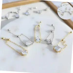 925 실버 큐 체인 오픈링 체인반지 사이즈 프리