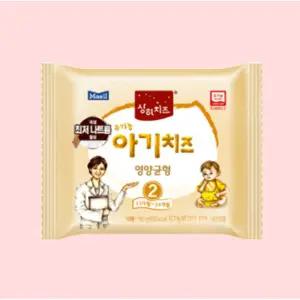 매일유업 상하치즈 아기치즈 2단계 10매 6개 유아치즈 아기간식