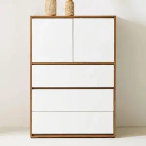 아트박스/벨리카가구 포즈 옷 서랍장 대형 광폭 속 깊은 800 와이드